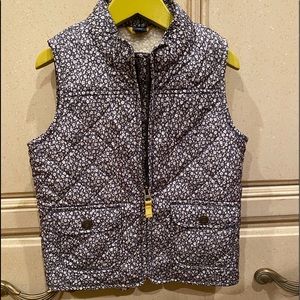 Baby Gap Floral Warm Vest Sz 4T